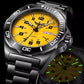 Genuine luxury Swiss Luminous Automatic Mechanical Watch Green Water Men Watch