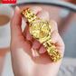 Swiss Premium Classic Women's Brand Waterproof Luminous Gold Quartz Watch