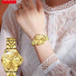 Swiss Premium Classic Women's Brand Waterproof Luminous Gold Quartz Watch