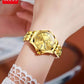 Swiss Premium Classic Women's Brand Waterproof Luminous Gold Quartz Watch