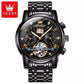 Classic Fashion Swiss Brand Automatic Mechanical Gold Men's Watch