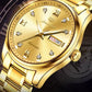 High-end Luxury 18k Gold Mechanical Watch Swiss Model Automatic Men Watch