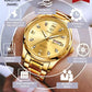 High-end Luxury 18k Gold Mechanical Watch Swiss Model Automatic Men Watch