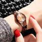 Genuine Tungsten Steel Silver Quartz Waterproof Business Ultra-thin Ladies Watch