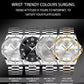 Latest Classic Fashion Brand Silver Quartz Steel Strap Men Watch