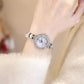 Mermaid Watch Girls Niche Light Luxury Silver Quartz Fashion Classic Watch