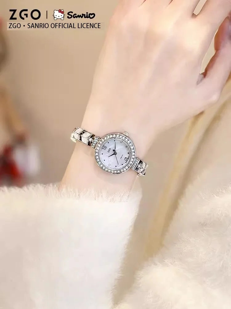 Mermaid Watch Girls Niche Light Luxury Silver Quartz Fashion Classic Watch