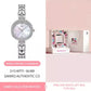 Mermaid Watch Girls Niche Light Luxury Silver Quartz Fashion Classic Watch