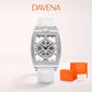 Light Luxury High-end Niche Skeleton Silver Women's Quartz Watch