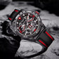 Cool Fashion Luxury High-end Skeleton Luminous Quartz Men's Watch